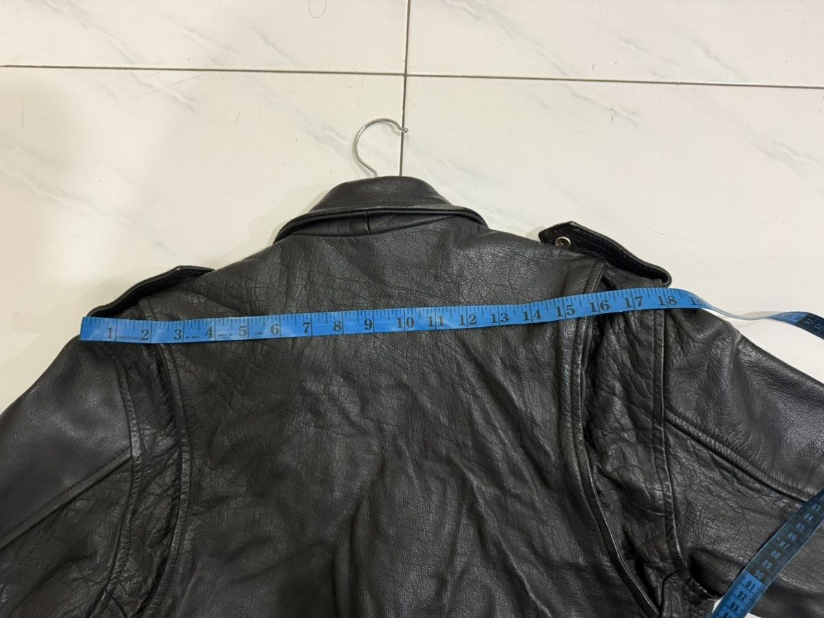 Other VTG Nice Leather Like Schott Perfecto Jacket Size US XS / EU 42 / 0 - 16 Thumbnail
