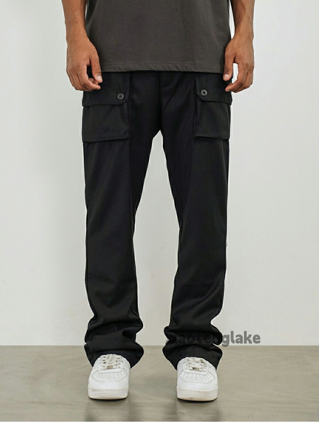 Designer × Japanese Brand × Vintage utility military outdoor loose baggy hiphop cargo pants Size US 32 / EU 48 - 4 Thumbnail