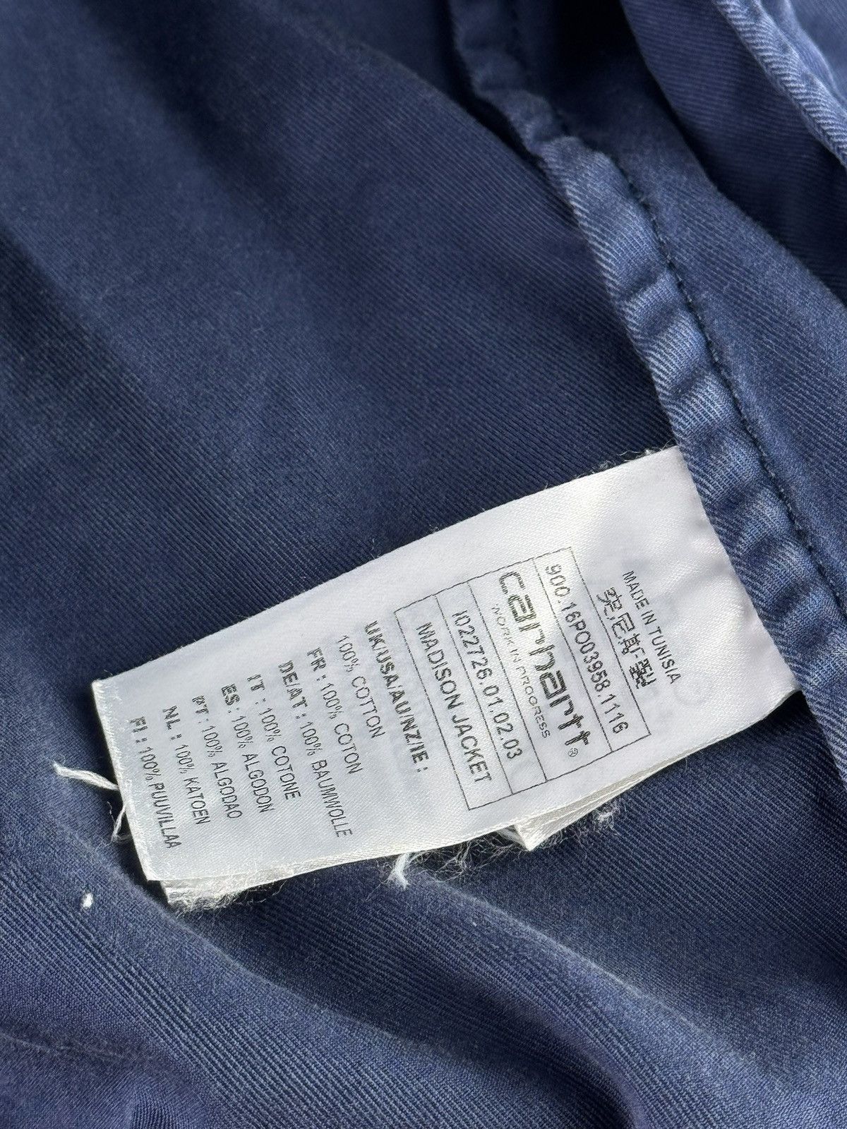 Carhartt Wip Carhartt WIP Madison Jacket Blue Size US XL / EU 56 / 4 - 7 Thumbnail
