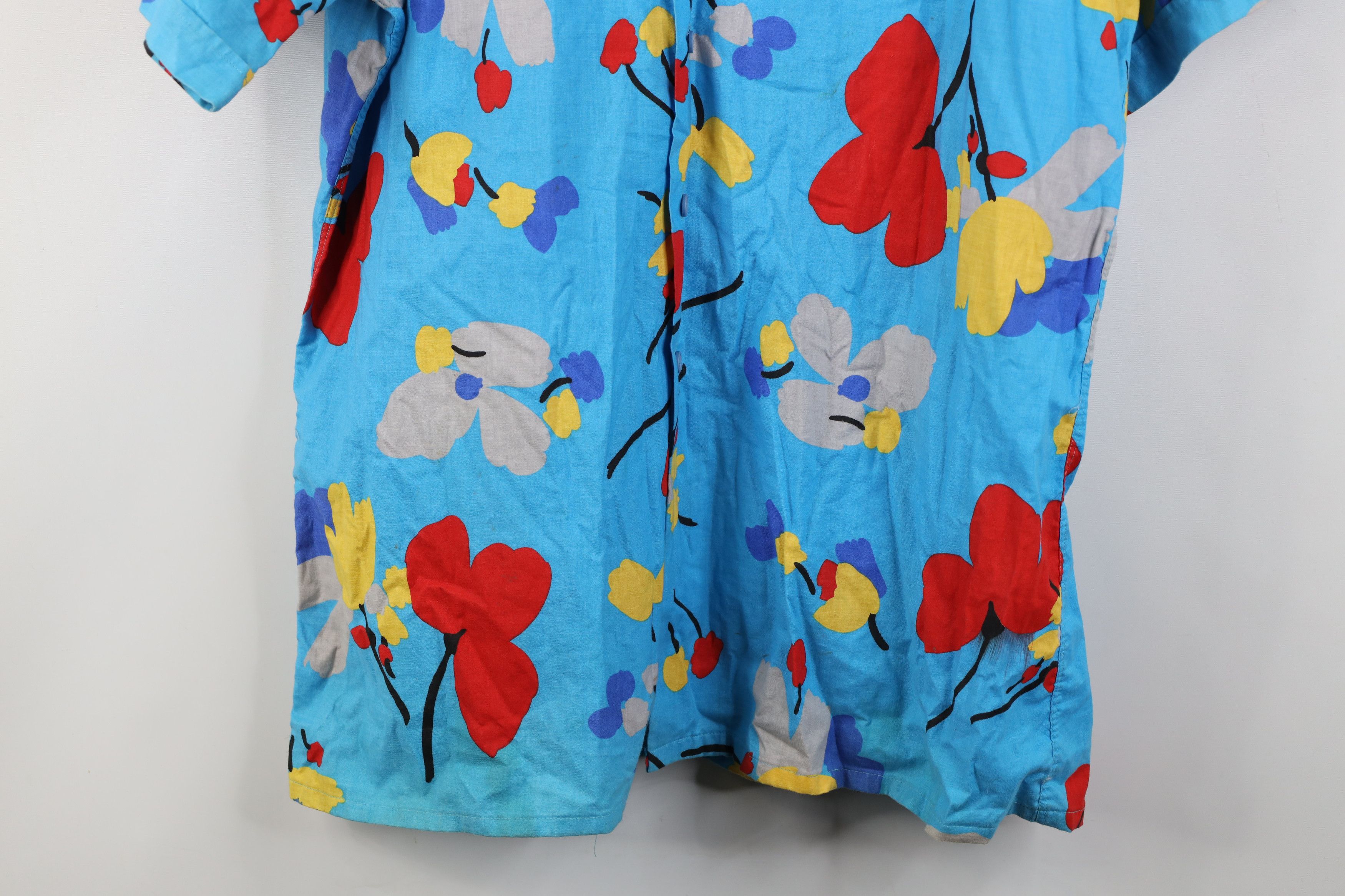 Vintage Vintage 60s 70s Single Needle Looped Collar Hawaiian Shirt Size US XL / EU 56 / 4 - 3 Thumbnail