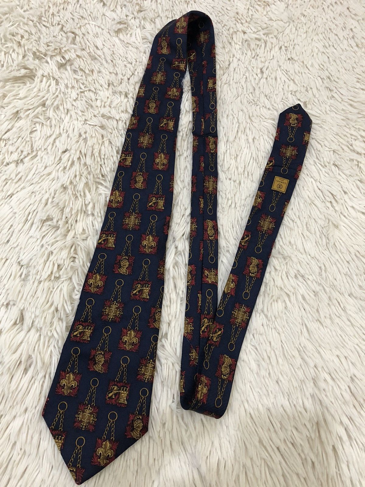 Chanel × Vintage Vintage Chanel neck tie Size ONE SIZE - 1 Thumbnail