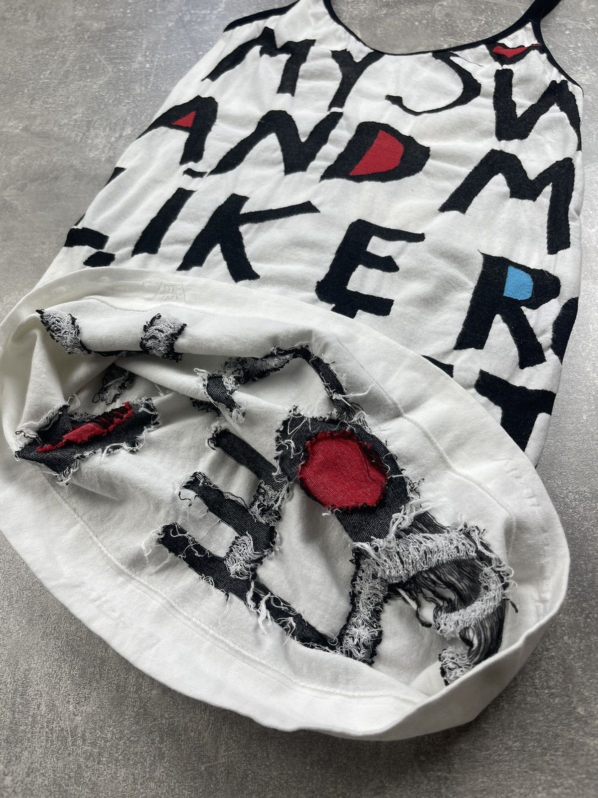 Jean Charles De Castelbajac × Vintage Jean Charles de Castelbajac White Vintage Archive Art Shirt Size XS / US 0-2 / IT 36-38 - 4 Thumbnail