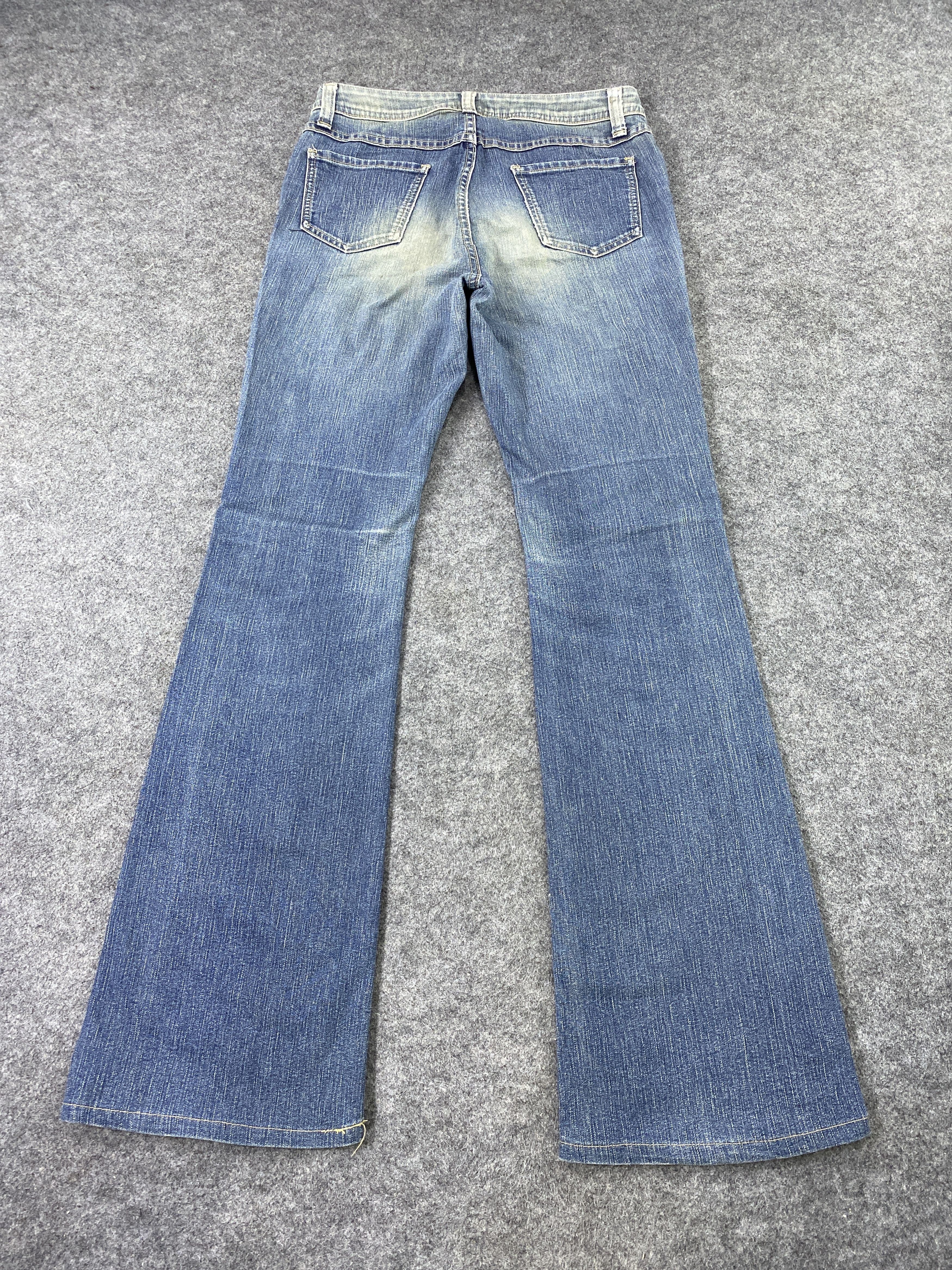 Japanese Brand Georgia Love Bootcut Blue Wash Jeans - J1041 Size 28" / US 6 / IT 42 - 4 Thumbnail
