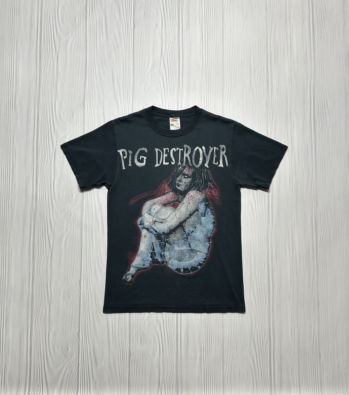 Band Tees Vintage Pig Destroyer Terrifyer Album Grindcore T-Shirt S Size US S / EU 44-46 / 1 - 1 Thumbnail