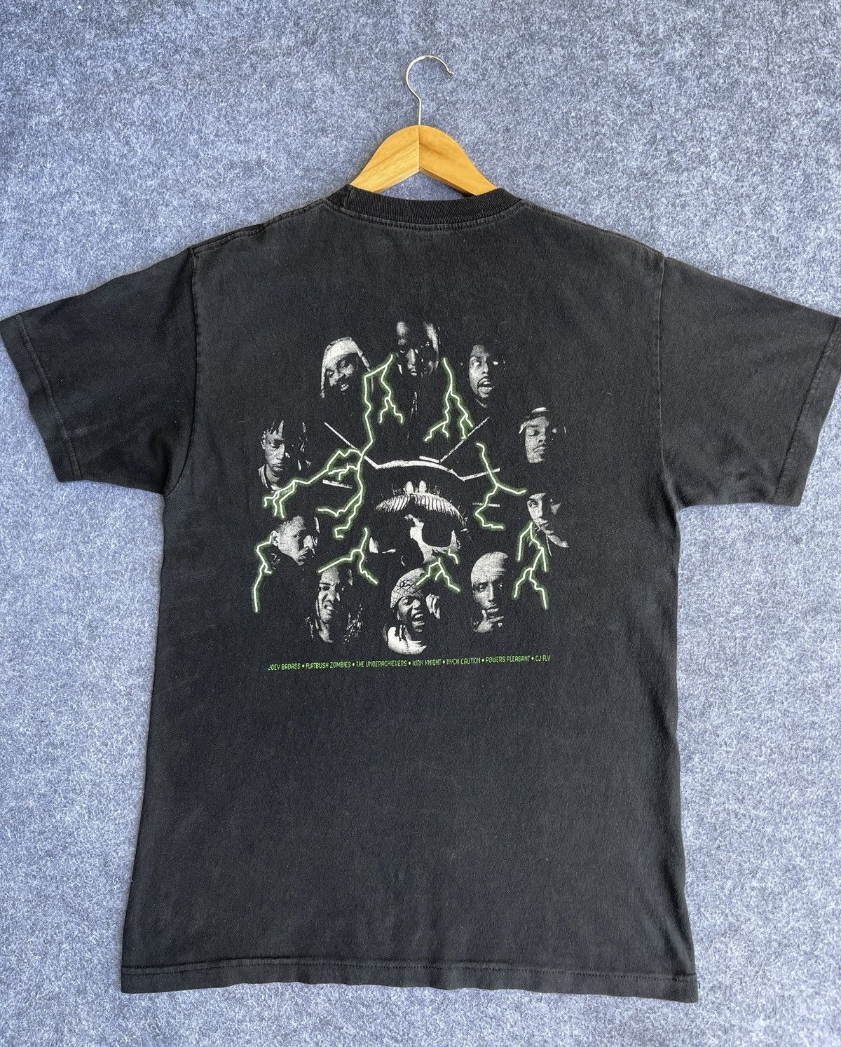 Flatbush Zombies Rare🔥Vtg FADED Pro Era Beast Coast Badass Flatbush Tee Size US M / EU 48-50 / 2 - 10 Thumbnail