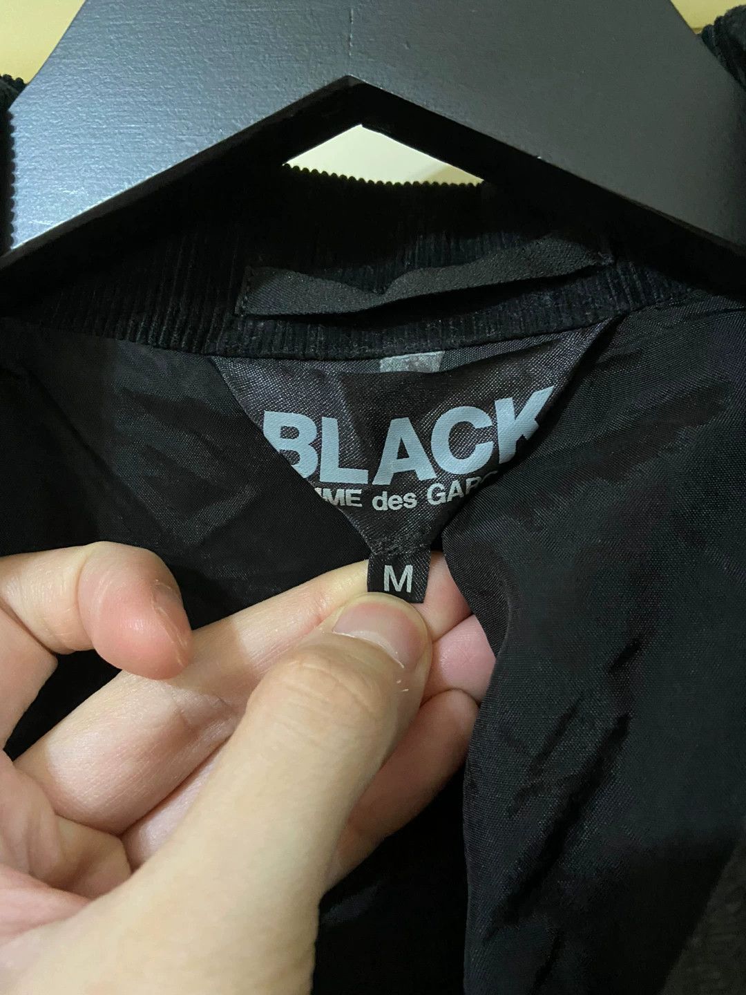 Comme des Garcons Comme des Garçons Black Color Blocked Suit Jacket Size US M / EU 48-50 / 2 - 4 Thumbnail