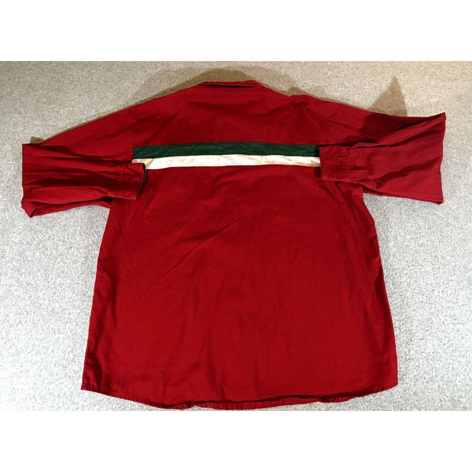 Wrangler VINTAGE Wrangler Shirt Mens 2XL Red Button Long Sleeve Western Cowboy Heavyweight XXL Size US XXL / EU 58 / 5 - 8 Thumbnail