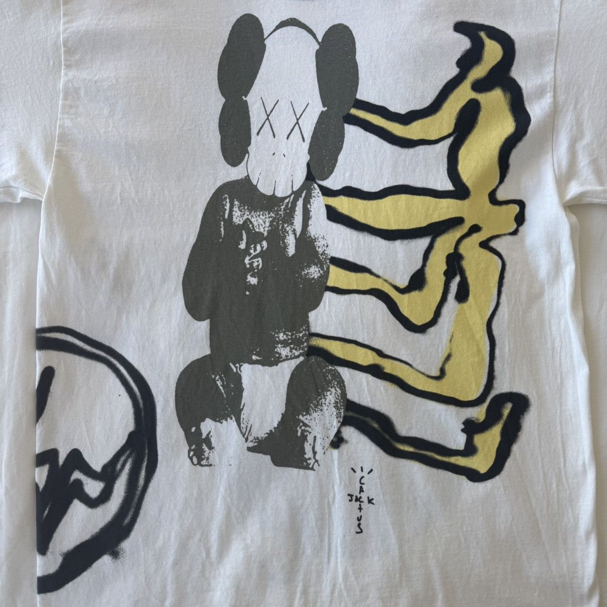 Fragment Design × Kaws × Travis Scott Cactus Jack + Kaws for Fragment Tee Size US M / EU 48-50 / 2 - 2 Thumbnail