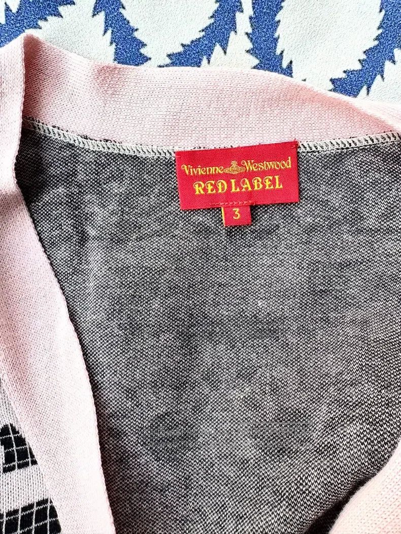 Vivienne Westwood Vivienne Westwood Vintage black and pink skull Saturn knit Size L / US 10 / IT 46 - 6 Thumbnail