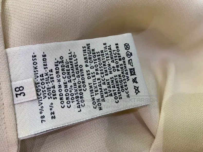 Hermes Hermes White Top with Tie Design, Decorated with Braided R Size XS / US 0-2 / IT 36-38 - 5 Thumbnail