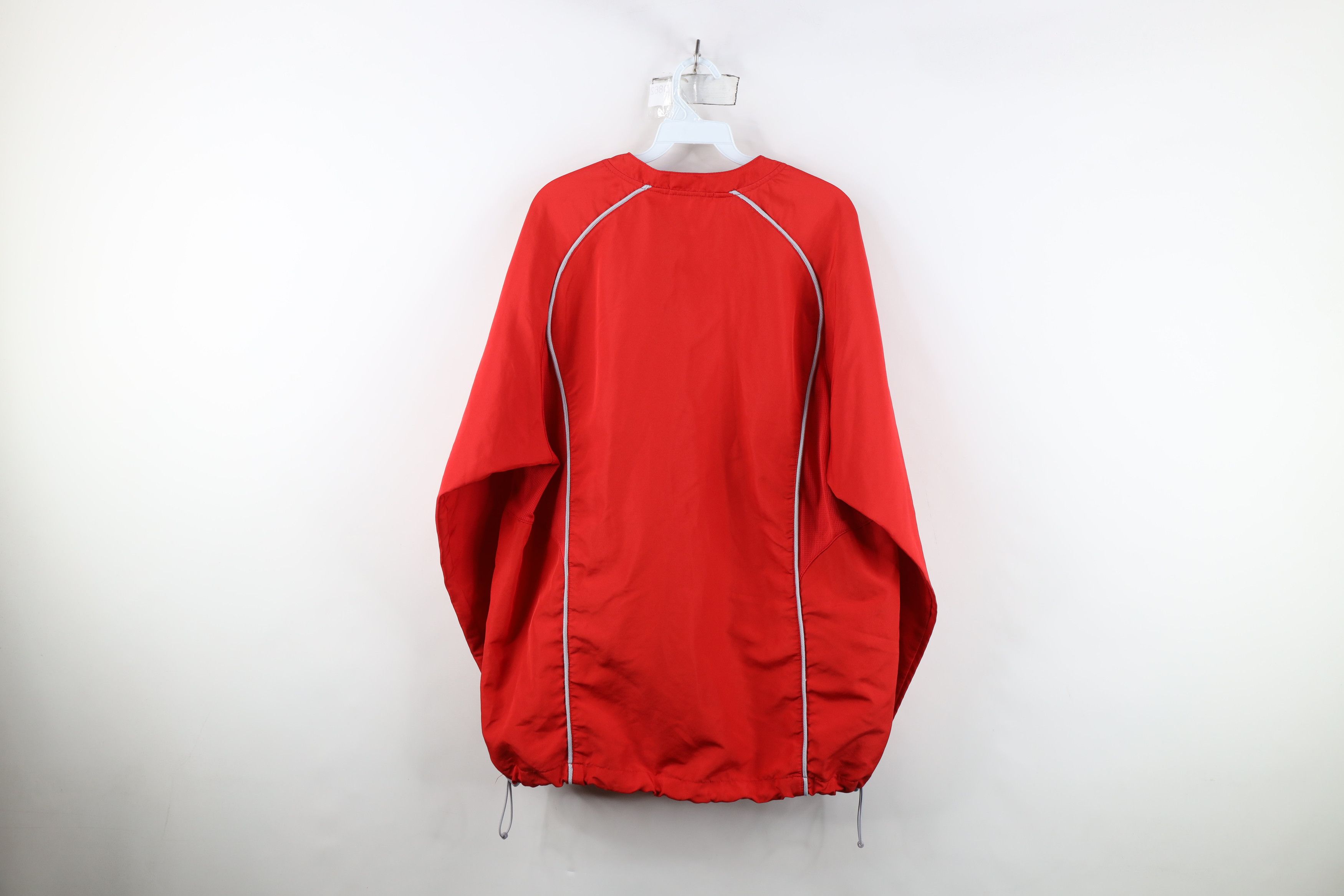 Nike Vintage Nike Scott Mini Swoosh Half Zip Pullover Jacket Red Size US M / EU 48-50 / 2 - 13 Thumbnail