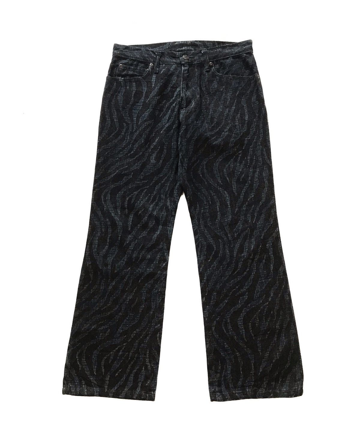 14th Addiction × Matsuda × Nicole Club MONSIEUR NICOLE FULLPRINT STYLE JEANS Size US 30 / EU 46 - 1 Thumbnail
