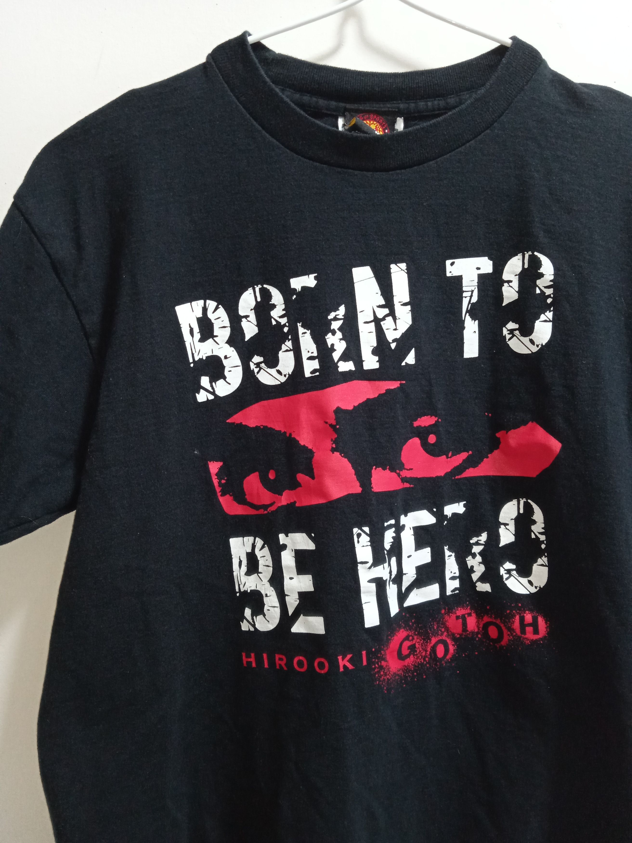 Vintage × WWE × WWF Vintage 2000s NJPW Hirooki Gotoh T Shirt Puroresu Size US M / EU 48-50 / 2 - 1 Thumbnail