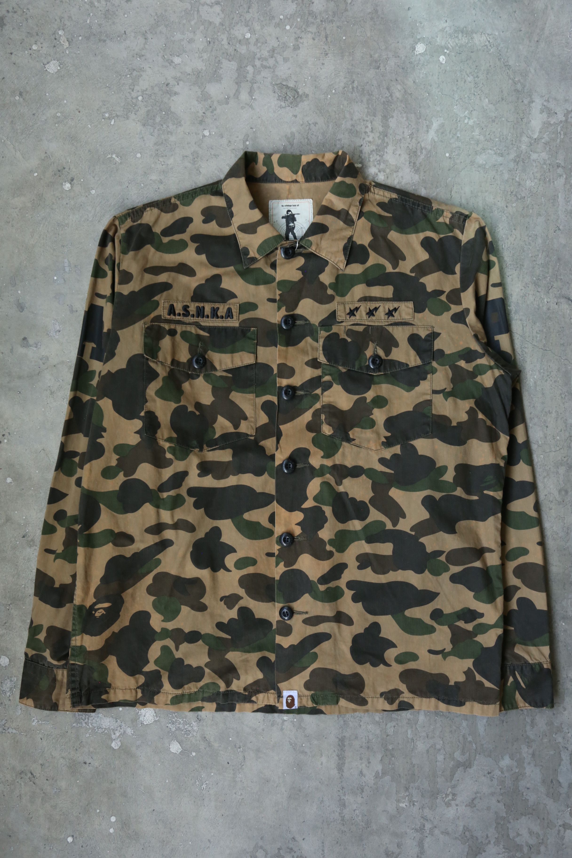 Bape Bape - 1st Camo Military Jacket Size US M / EU 48-50 / 2 - 1 Thumbnail