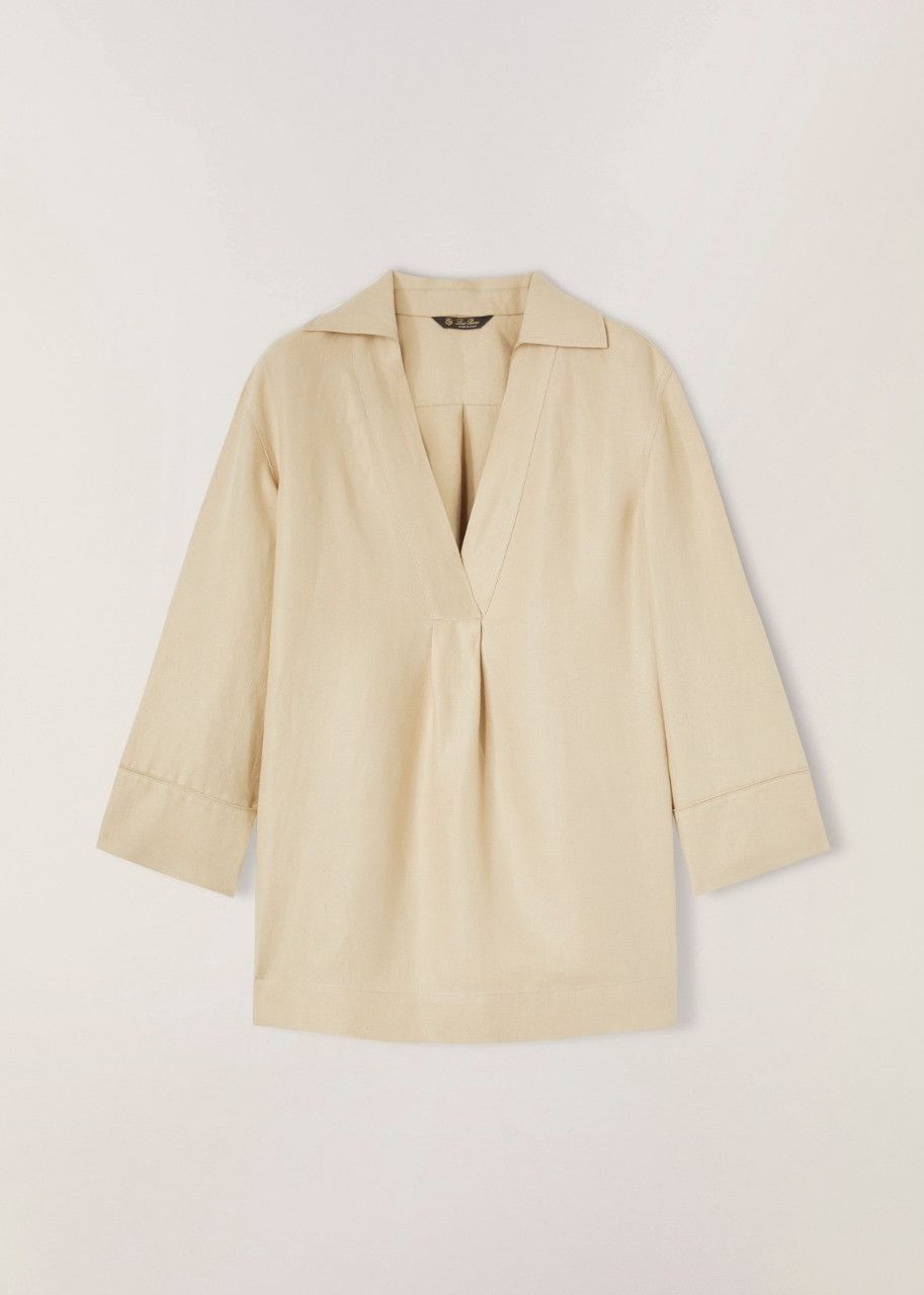 o1srvl11e0524 Shirt in Calfskin