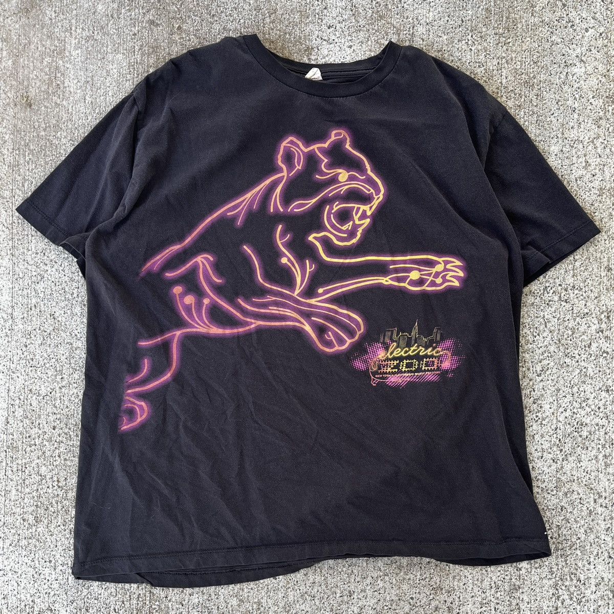 Vintage Vintage Electric Zoo New York Music Festival Size XL Boxy Size US XL / EU 56 / 4 - 1 Thumbnail