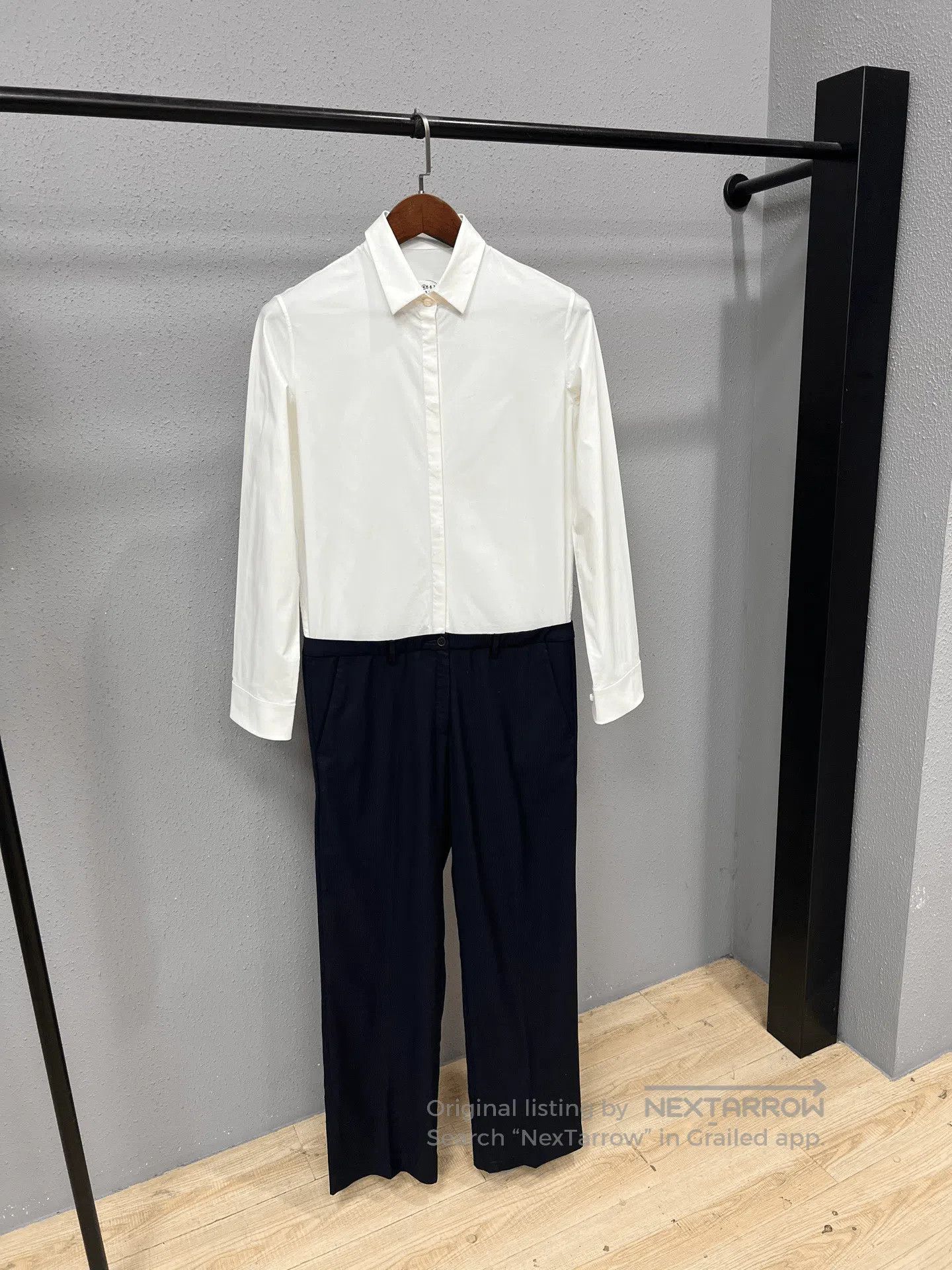 Maison Margiela Maison Margiela Shirt Jumpsuit. Size US 26 / EU 42 - 1 Thumbnail
