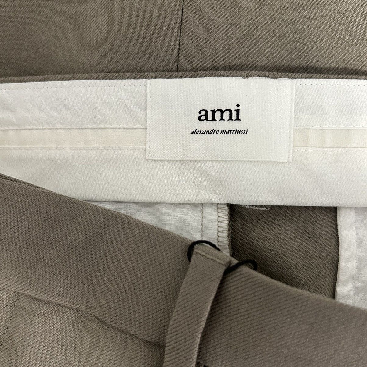AMI New Ami Wool Wide Leg Straight Fit Pants Trousers Size FR46 Size US 36 / EU 52 - 7 Thumbnail