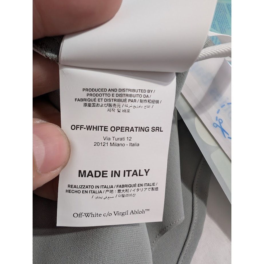Off-White o1rshd1 Q:2 / MLB-Chicago Cubs Cheese Shirt in Grey/Blue/Red Size US XL / EU 56 / 4 - 19 Thumbnail