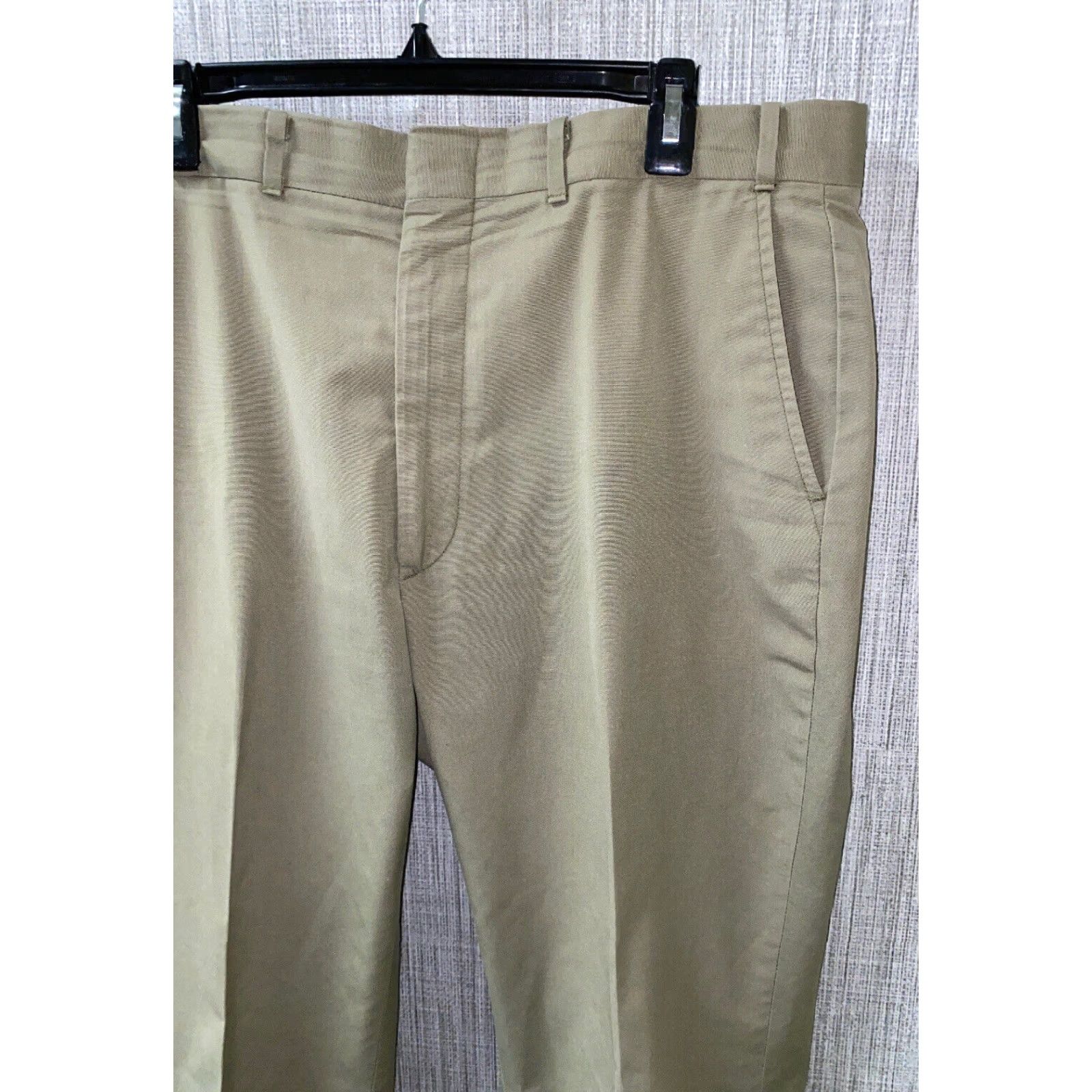 Orvis Orvis Mens Beige Zip Fly Pleated Pants Size 38 X 29 Pants Casual Men Regular 38 29 Beige Zip Fly Pleated Orvis Mens Size US 38 / EU 54 - 2 Thumbnail