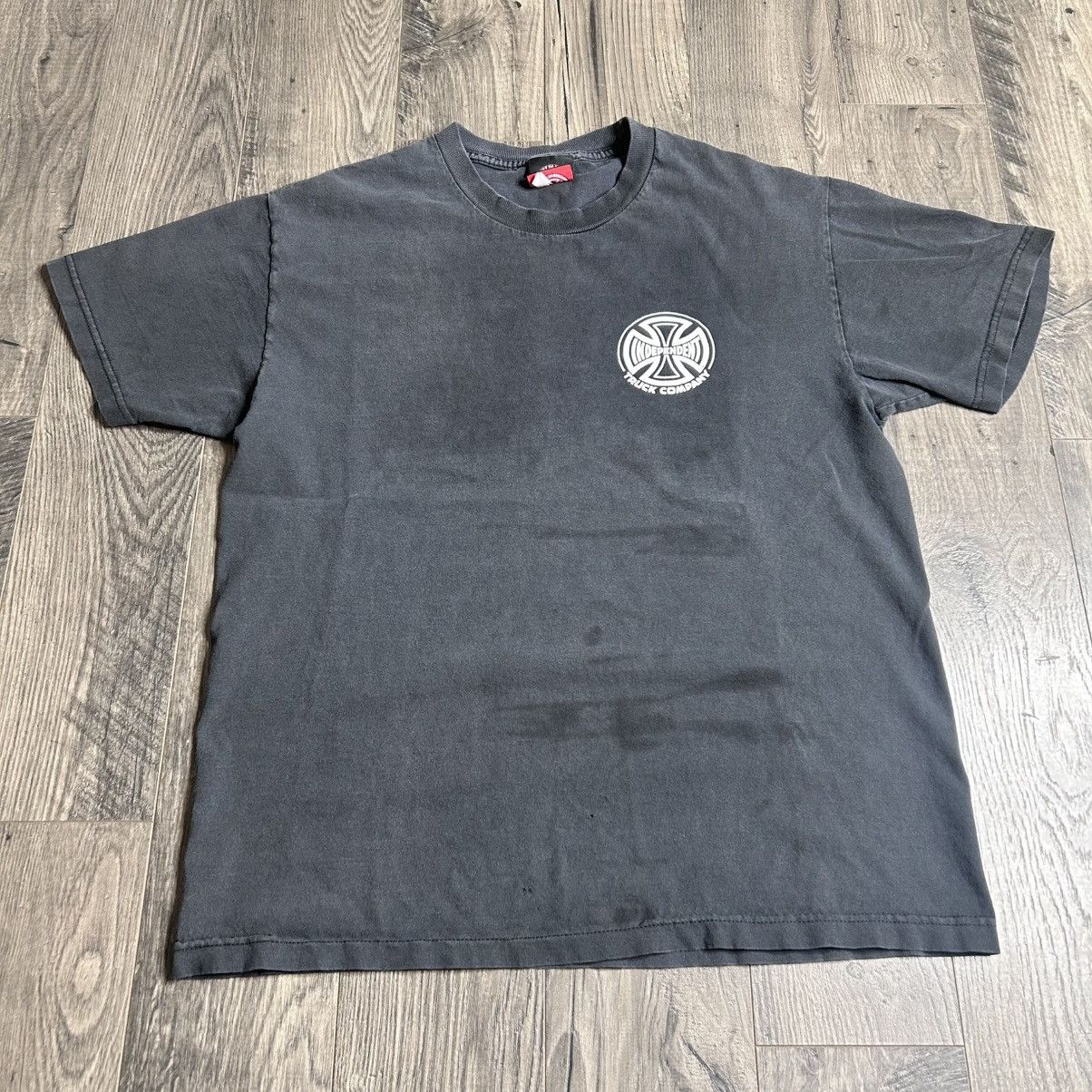 Independent Truck Co. Independent faded black tee shirt Size US L / EU 52-54 / 3 - 1 Thumbnail
