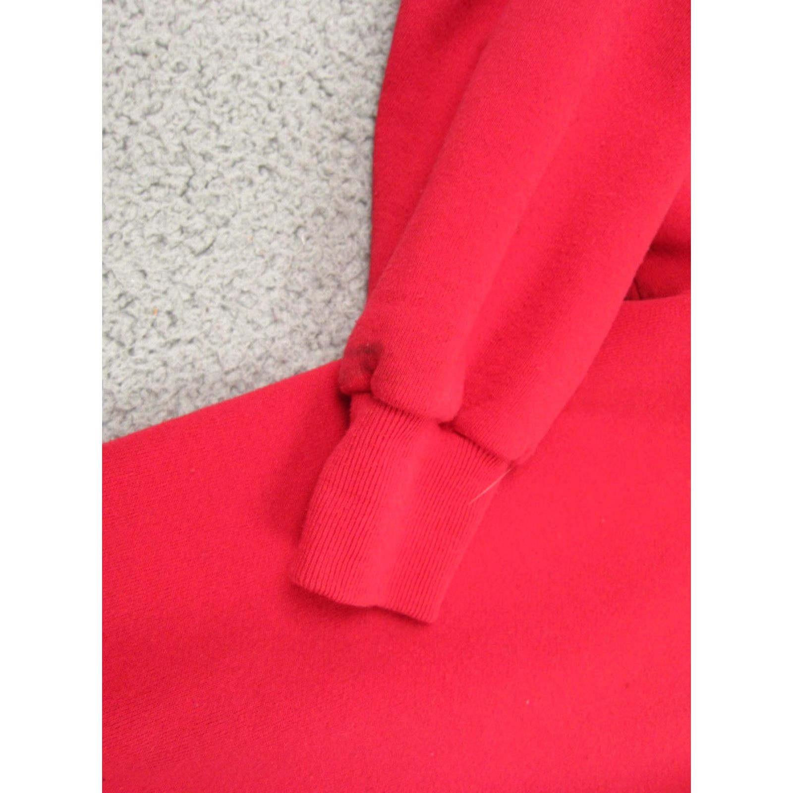 Lee VINTAGE Lee Sturdy Sweatshirt Sweatshirt Mens M Red Heavyweight 90s Classic Pullover Crew Neck All Seasons Size US M / EU 48-50 / 2 - 7 Thumbnail
