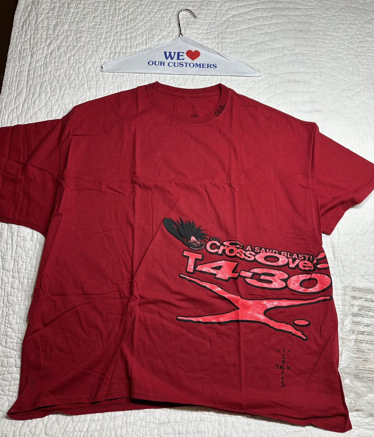Travis Scott Travis Scott/ Cactus Jack T430X Tee- New in Bag 2XL Size US XXL / EU 58 / 5 - 1 Thumbnail