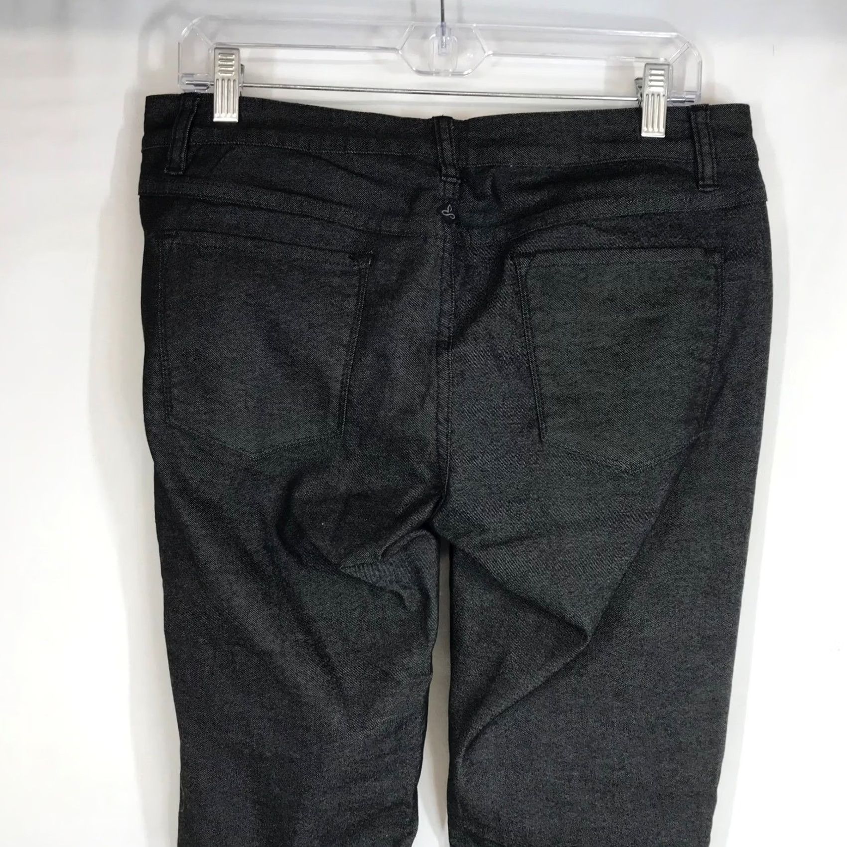 Prana Prana Womens Dark Gray Low Rise Fitted 30in Inseam Organic Cotton Pants 10/30 Slim Chino Casual Workwear Womens Size 32" / US 10 / IT 46 - 5 Thumbnail