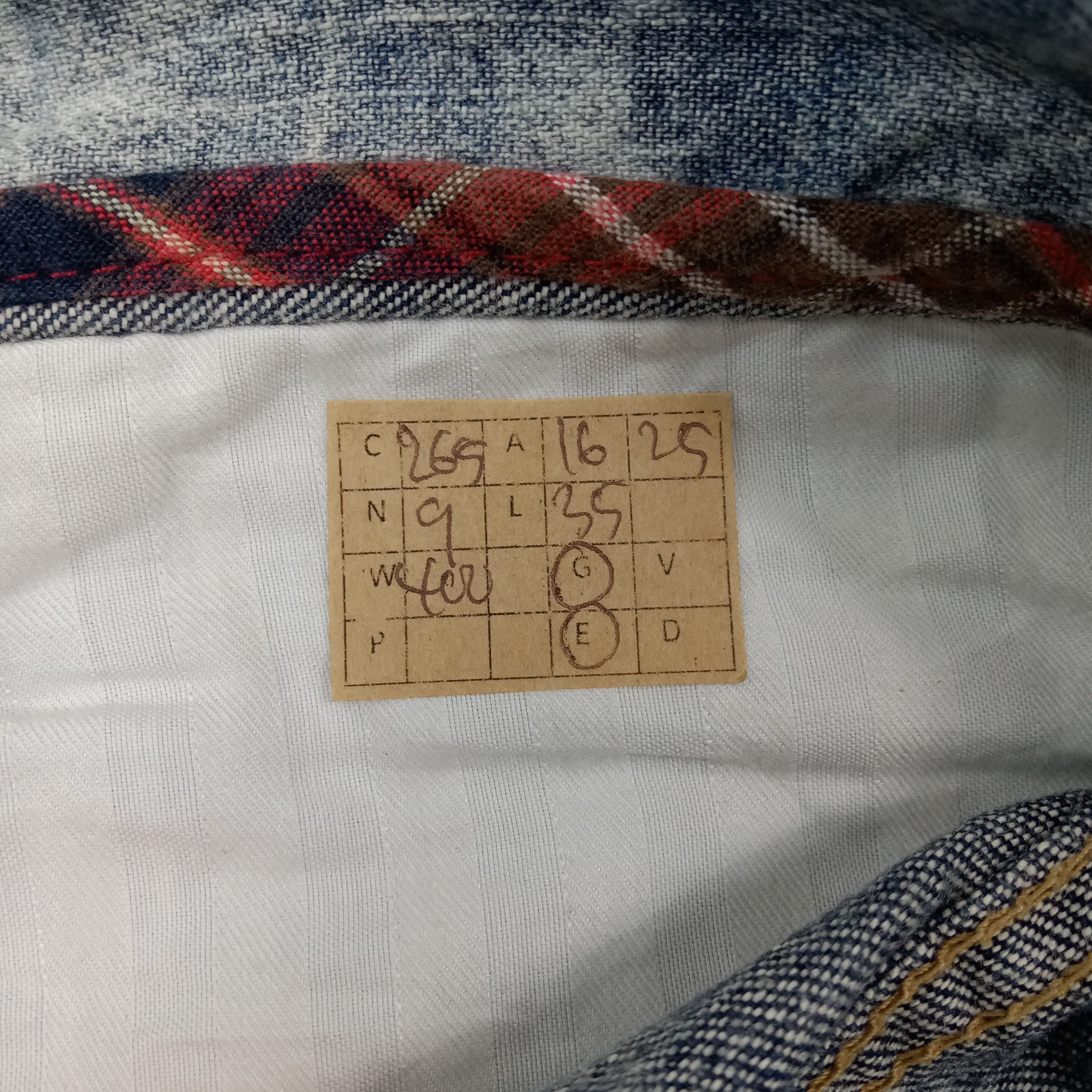 Number (N)ine Number Nine Japan Straight Acid Wash Denim C265N9 Size US 32 / EU 48 - 15 Thumbnail