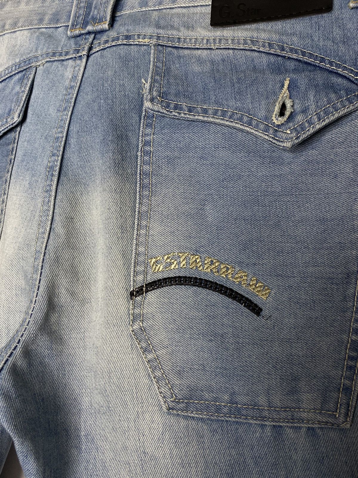 Other Vintage G-Star Raw Denim Jeans Tab Size 36x34 Size US 36 / EU 52 - 14 Thumbnail
