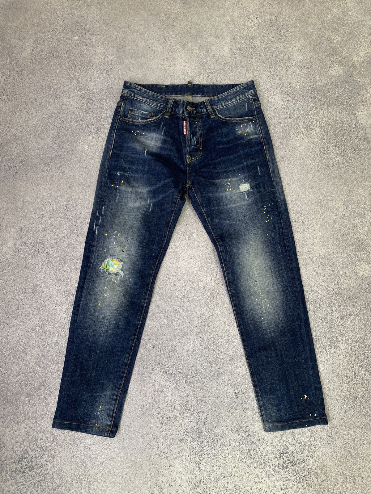 Designer × Dsquared2 × Vintage Vintage Dsquared2 Denim Blue Luxury Jeans Size US 30 / EU 46 - 2 Thumbnail