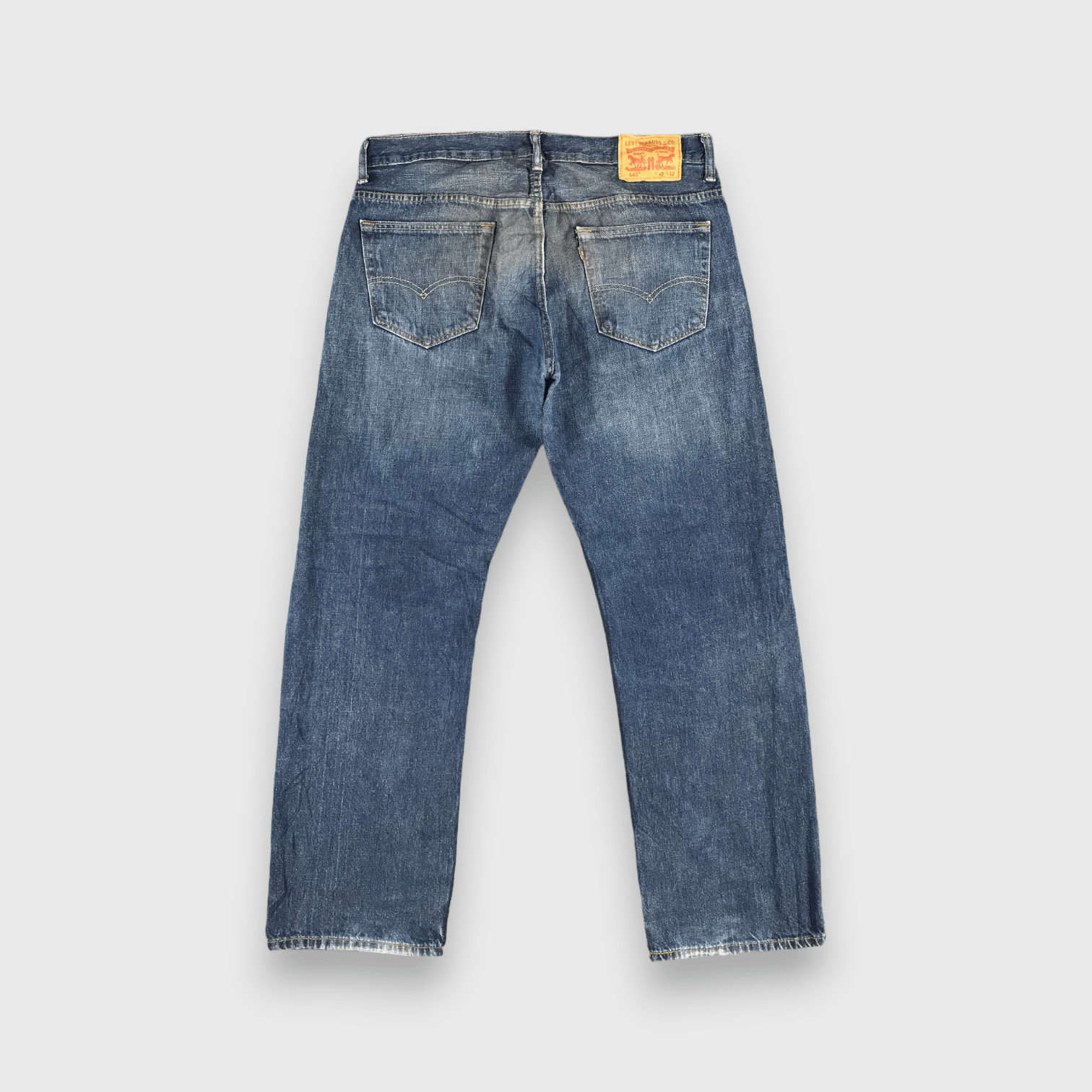 Levi's Vintage Blue Wash Levis 569 Jeans-J2288 Size US 36 / EU 52 - 2 Thumbnail