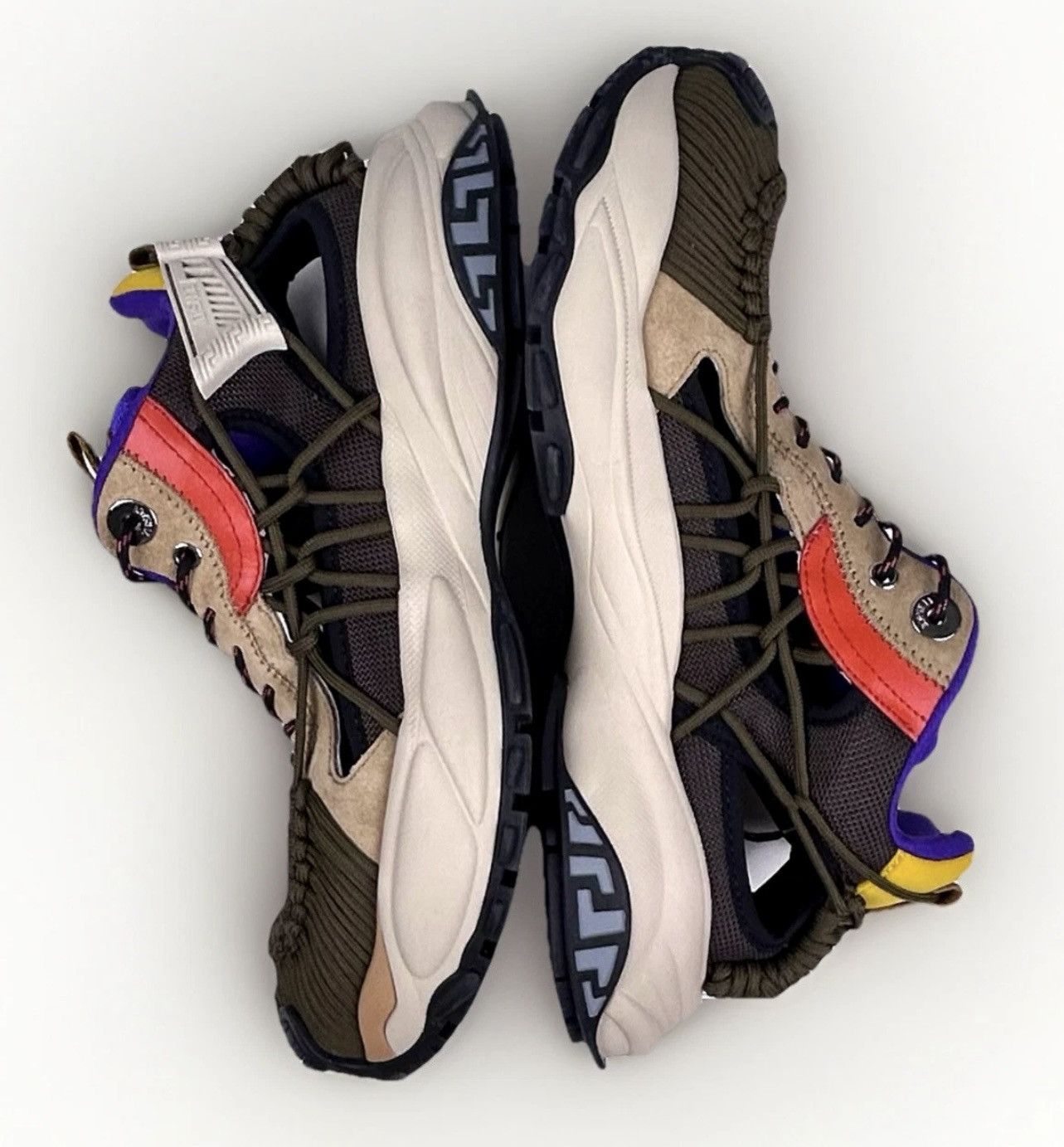 Versace Versace Mercury MVS01 Sneaker EU44/US11 Tan Multicolor Italy Size US 11 / EU 44 - 6 Thumbnail
