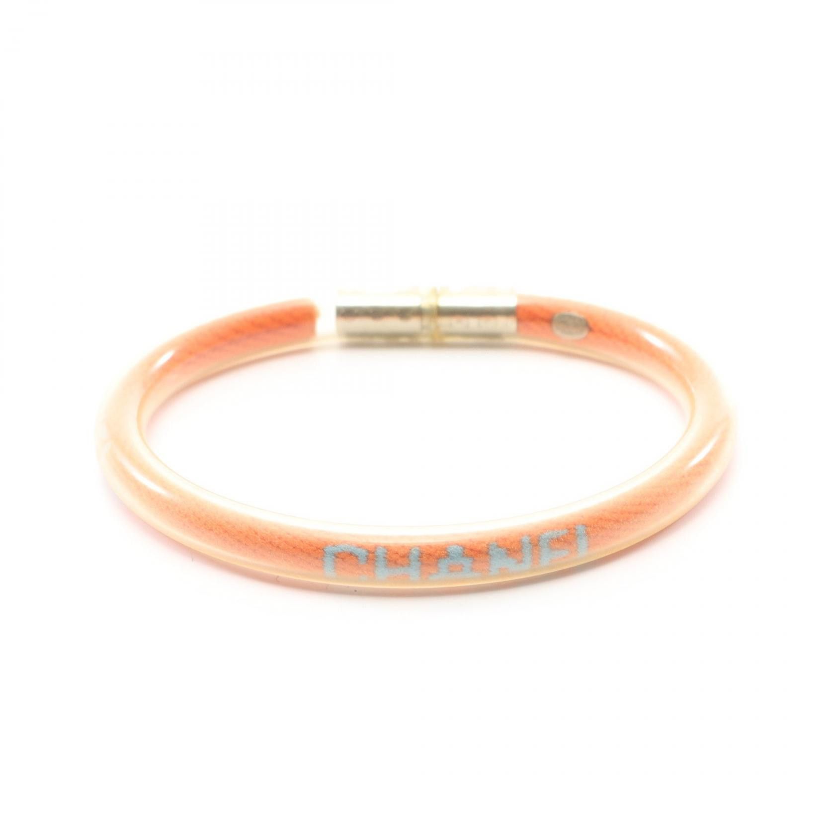 Chanel Chanel Chanel Sports Line Logo Bracelet Plastic / Synthetic Bracelet DUTY FREE for USA Size ONE SIZE - 1 Thumbnail