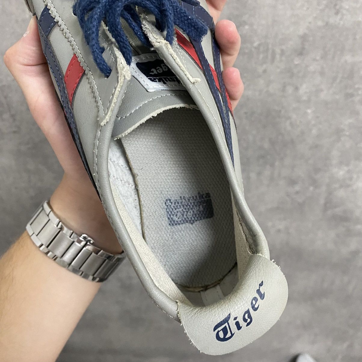 Asics Vintage Asics Onitsuka Tiger Mexico 66 Leather Sneakers Size US 8.5 / EU 41-42 - 11 Thumbnail