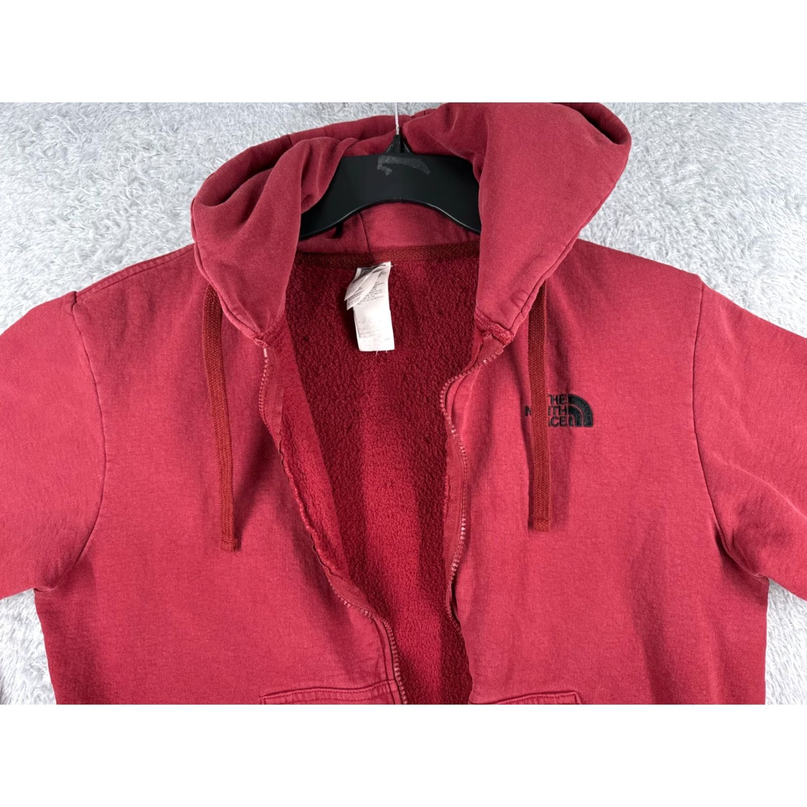 The North Face VINTAGE The North Face Jacket Men L Red Full Zip Windbreaker Jersey Fabric Read Me Size US L / EU 52-54 / 3 - 5 Thumbnail