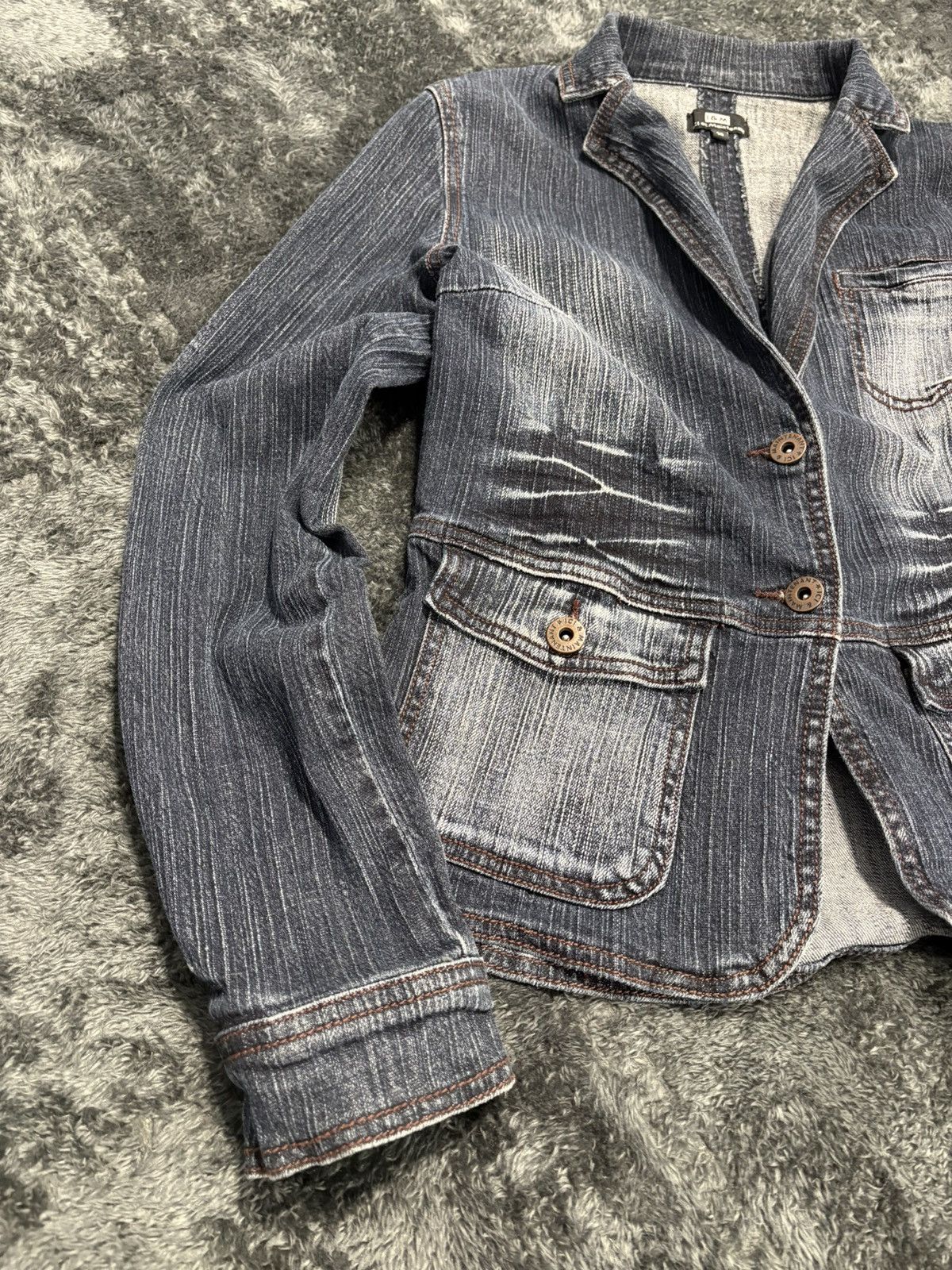Miss Sixty Miss Sixty Hysteric Glamour Style Y2K Denim Jacket Size M / US 6-8 / IT 42-44 - 3 Thumbnail