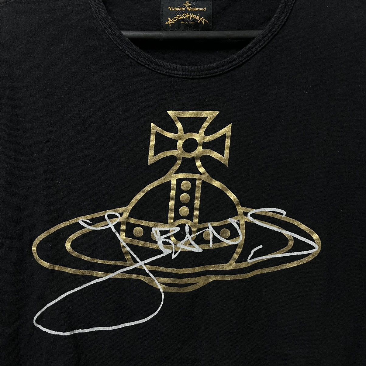 Vivienne Westwood Vivienne Westwood Big Logo T shirt Size US L / EU 52-54 / 3 - 5 Thumbnail