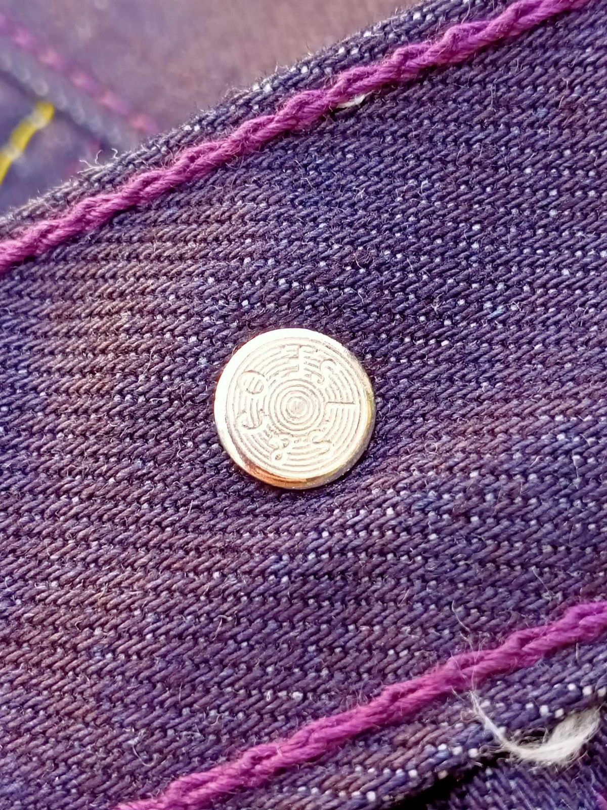 Fragment Design × Levi's × Vintage LEVI’S FENOM x FRAGMENT DESIGN PURPLE DISCO SELVEDGE DENIM Size US 30 / EU 46 - 14 Thumbnail