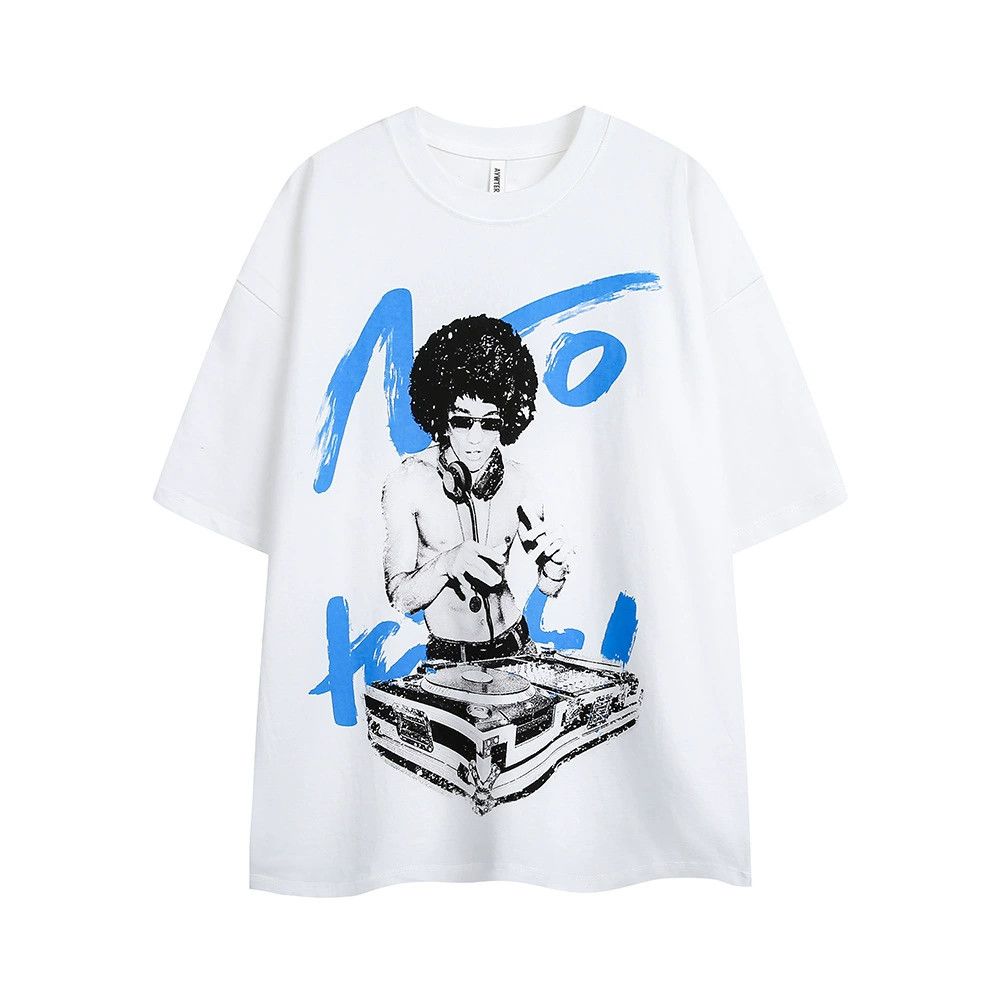 Vintage Loose fit hip-hop rock rapper print T-shirt Size US M / EU 48-50 / 2 - 1 Thumbnail