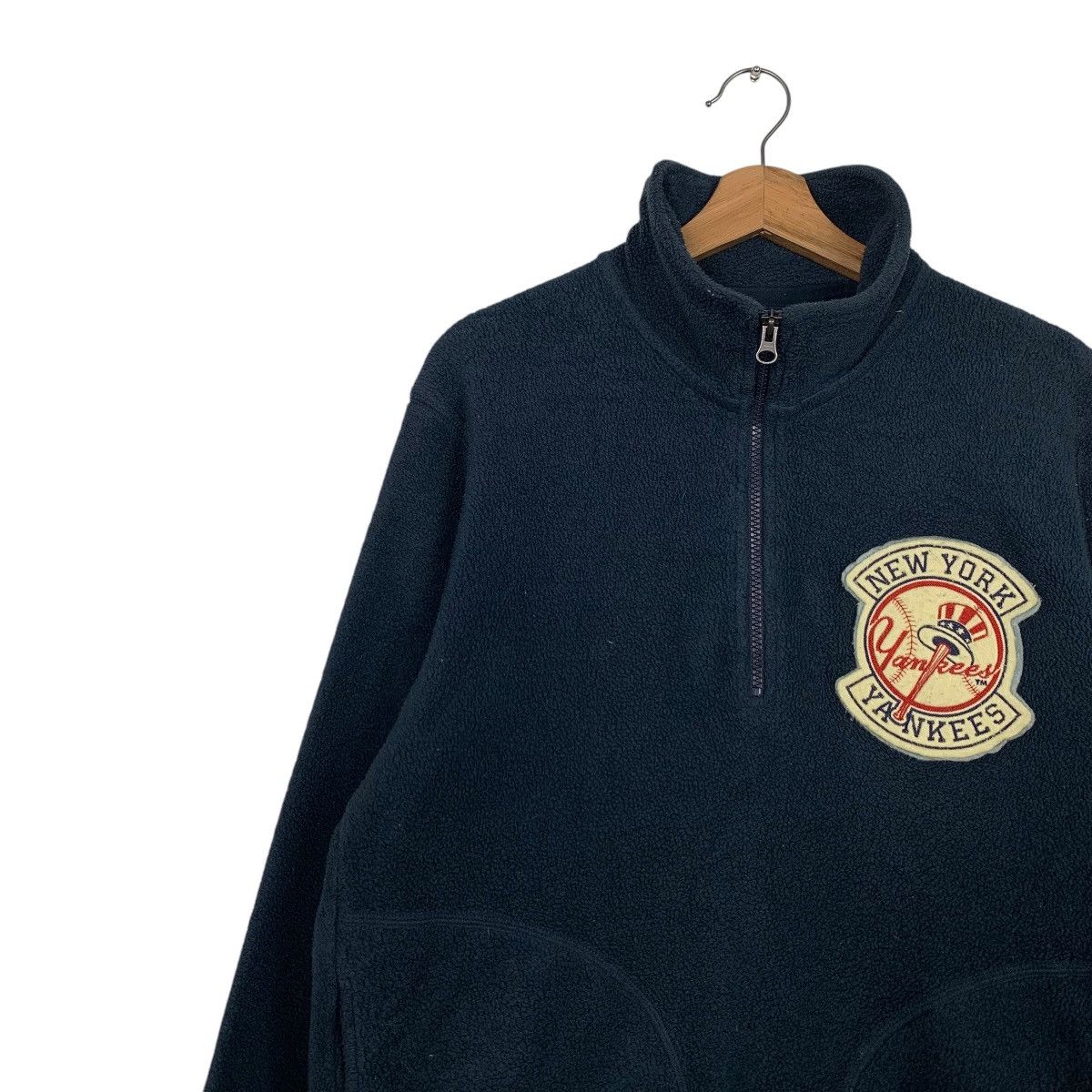 New York Yankees MLB New York Yankees Turtleneck Half Zip Fleece #2525-C114 Size US XL / EU 56 / 4 - 6 Thumbnail