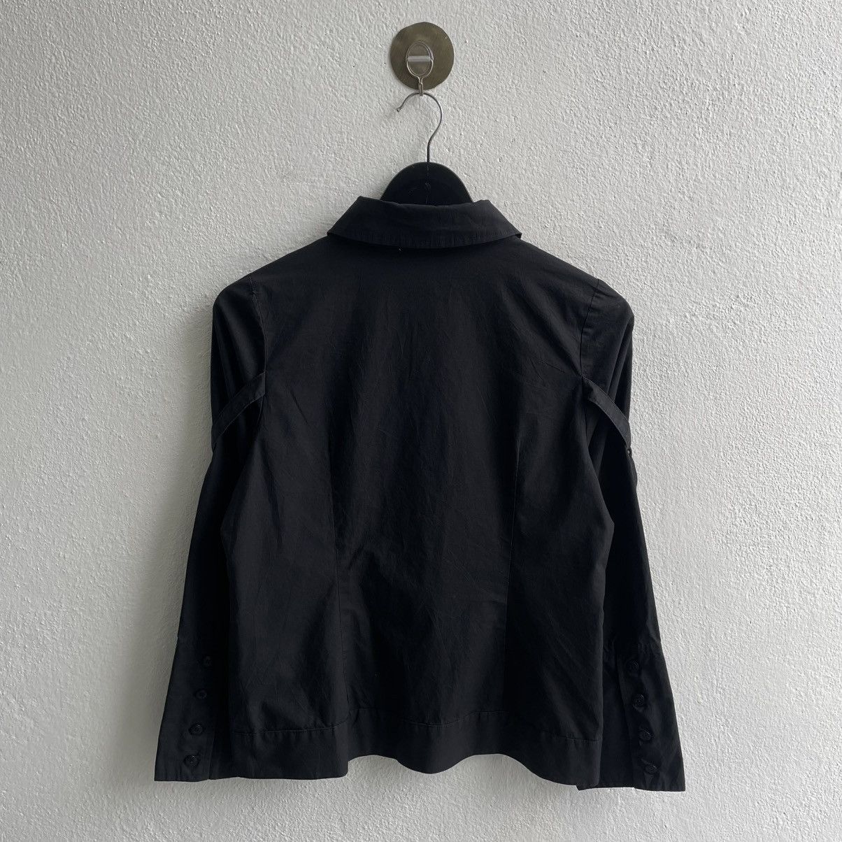 If Six Was Nine Vintage Black Peace Now Punk Bondage Parachute Shirts Size M / US 6-8 / IT 42-44 - 9 Thumbnail