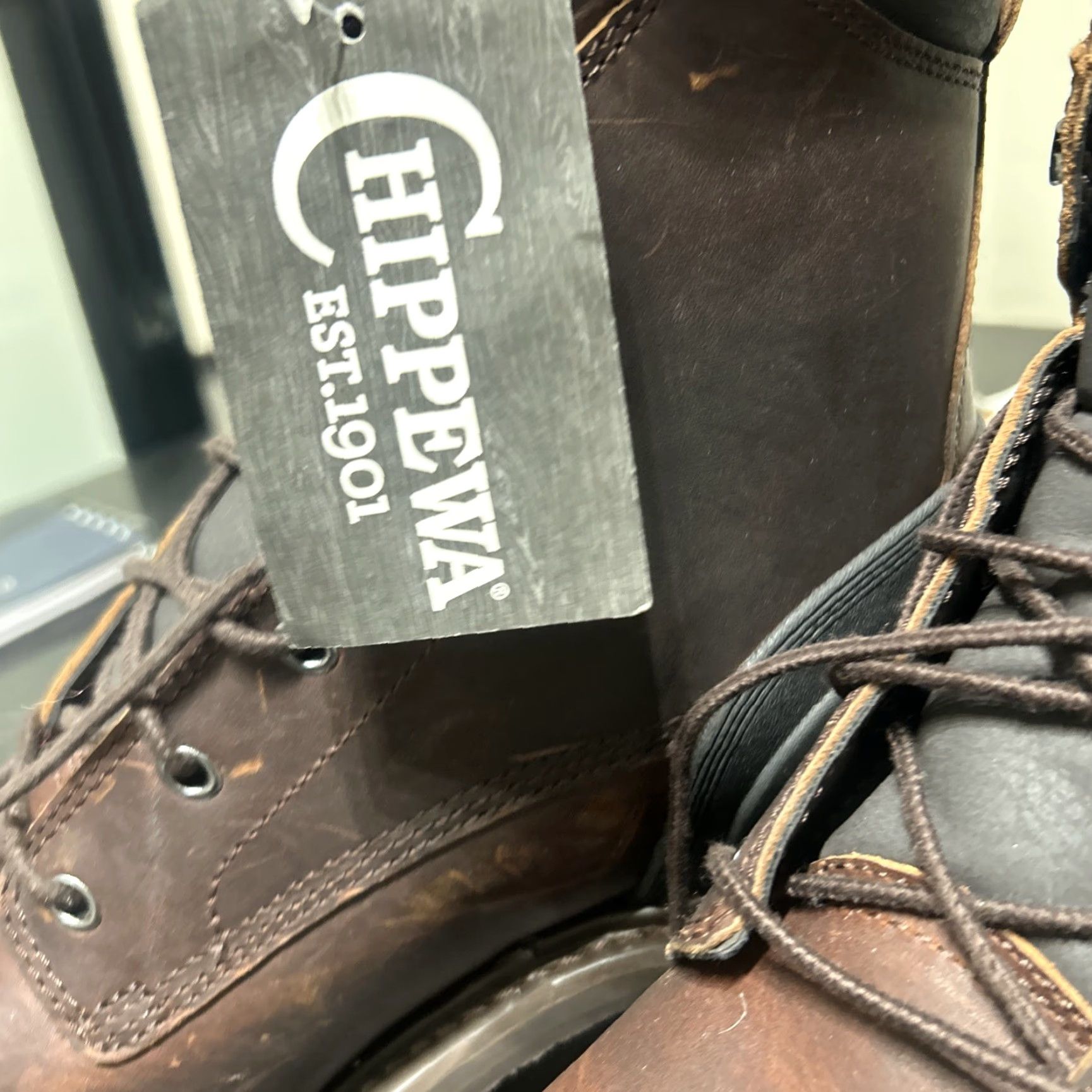 Chippewa Chippewa Logger Boots Size 11.5 M Brand New Brown Leather Size US 12 / EU 45 - 3 Thumbnail