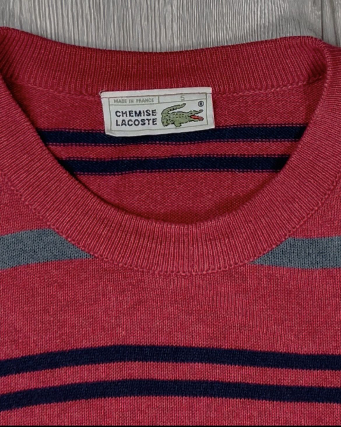 Lacoste × Polo Ralph Lauren Vintage Lacoste Sweater Size US S / EU 44-46 / 1 - 5 Thumbnail