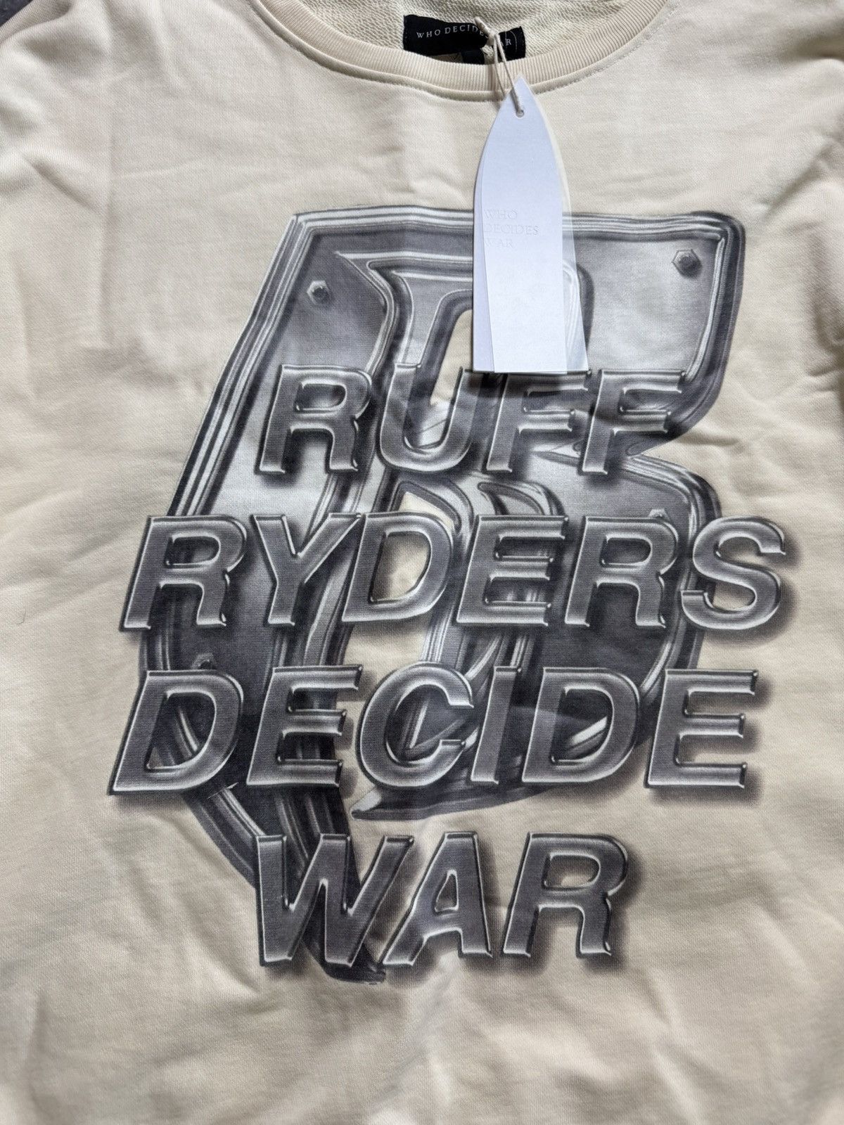 Who Decides War Who Decides War Ruff Ryder Crewneck Sweatshirt Size US XXL / EU 58 / 5 - 2 Thumbnail