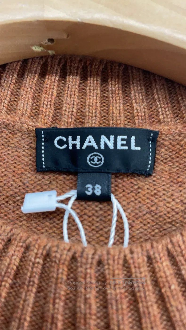Chanel Chanel Show-style heavy-duty studded cashmere dress Size XS / US 0-2 / IT 36-38 - 3 Thumbnail