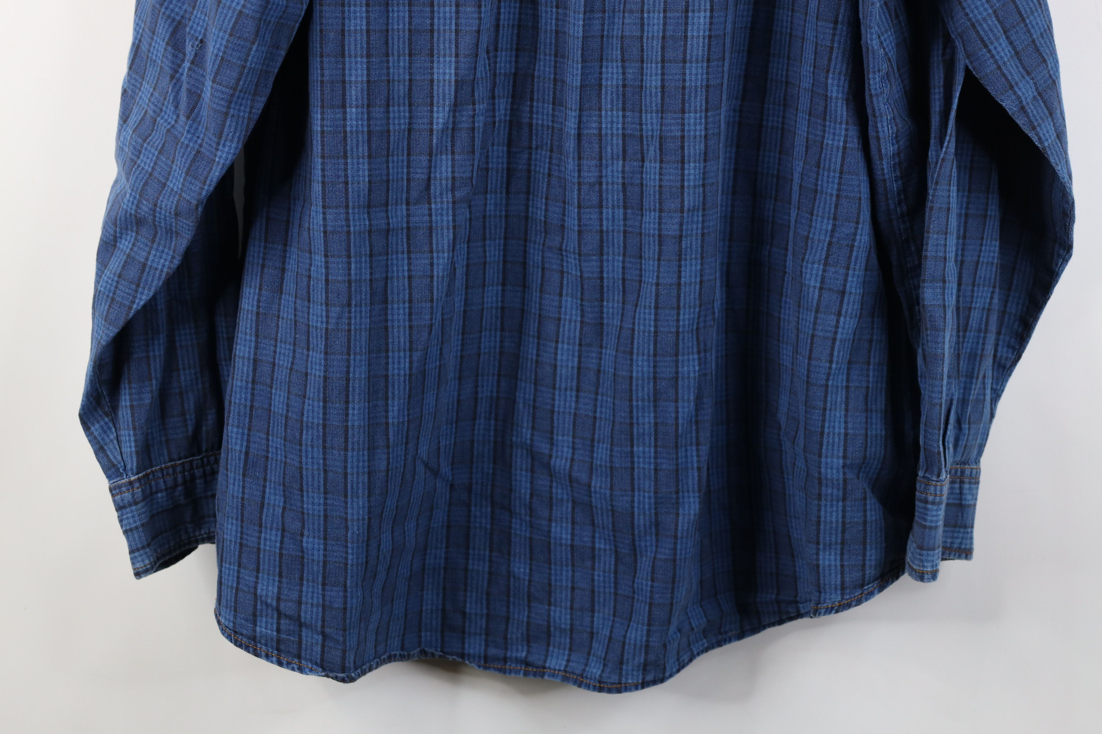 Guess Vintage 90s Guess Spell Western Cowboy Button Shirt Plaid Size US L / EU 52-54 / 3 - 17 Thumbnail