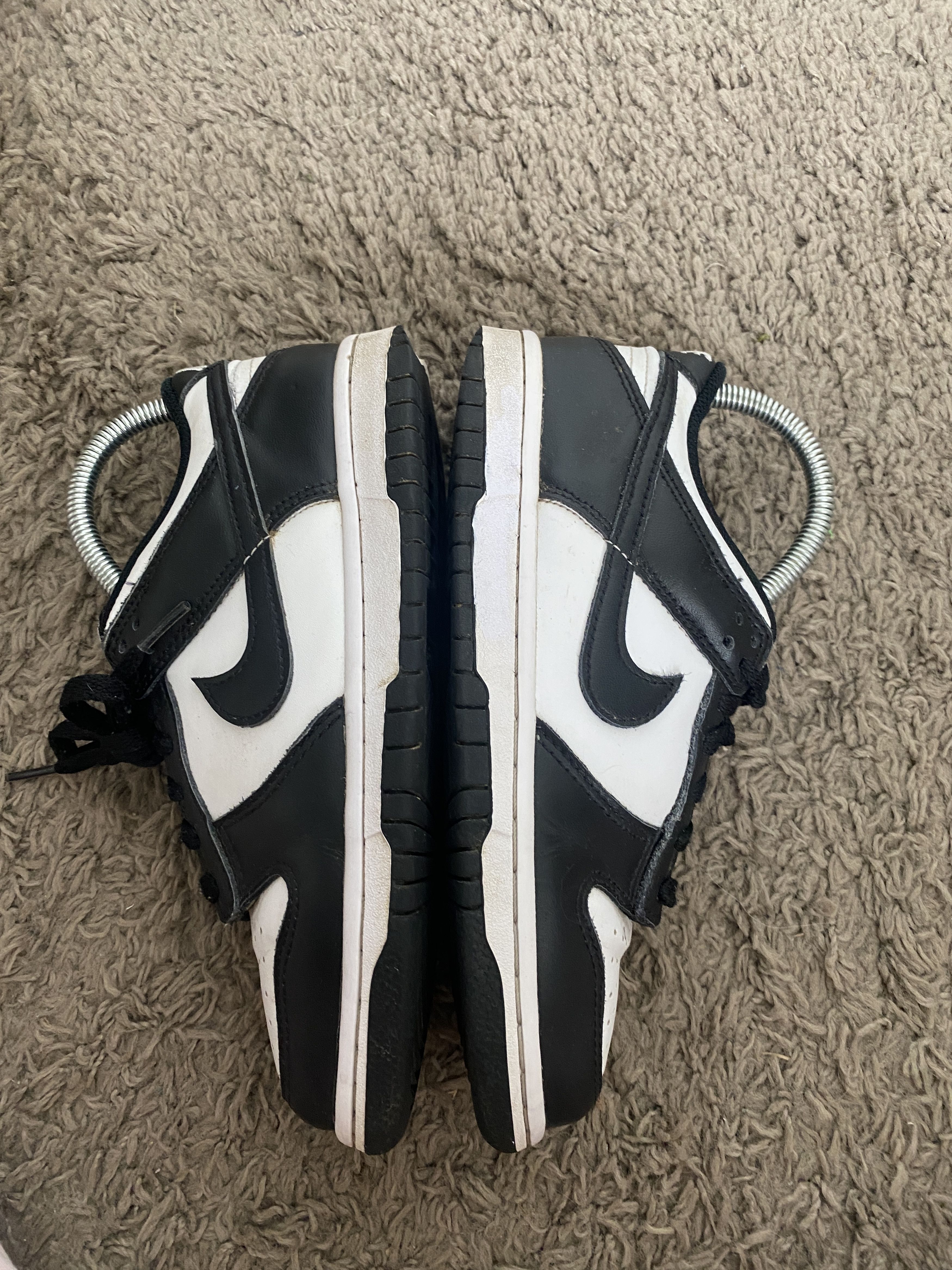 Nike Nike Dunk Low Panda Black White sneakers shoes Size US 5 / IT 35 - 6 Thumbnail