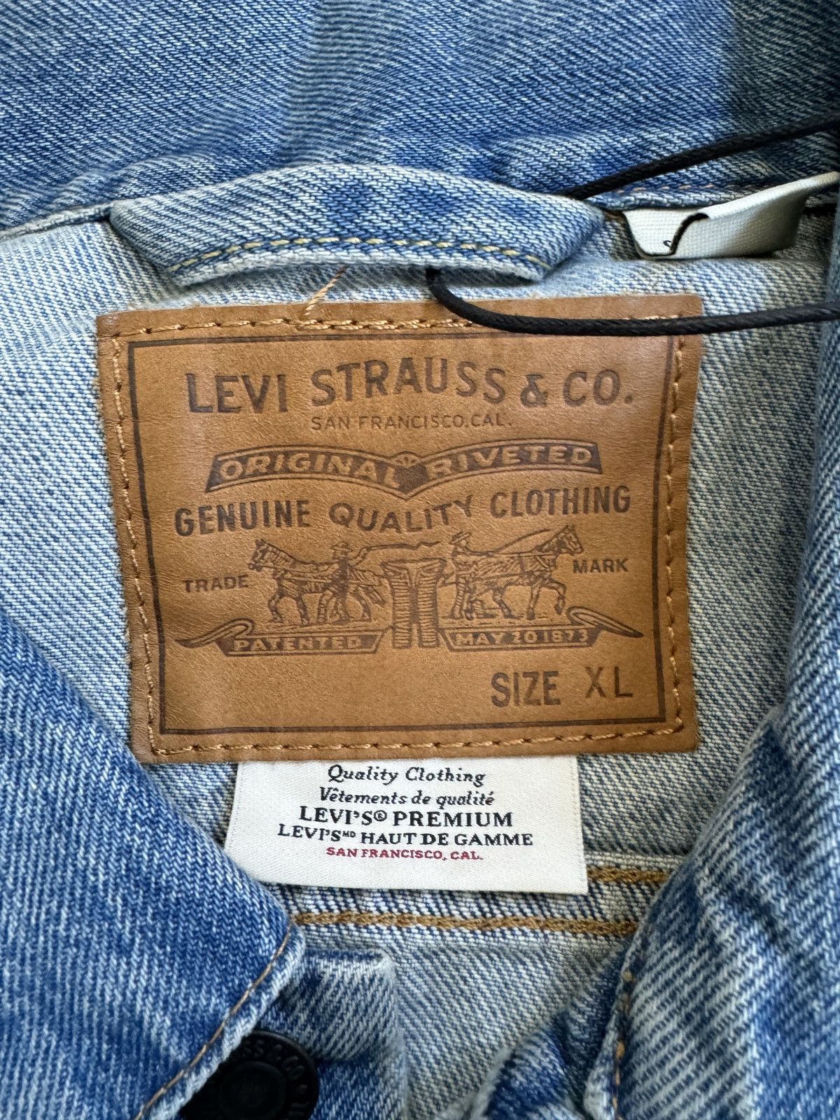 Levi's Levi’s Denim Jacket Size US XL / EU 56 / 4 - 2 Thumbnail