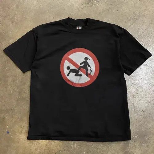 VIBE Street Hip Hop Banned Print Short Sleeve T-Shirt Size US L / EU 52-54 / 3 - 7 Thumbnail